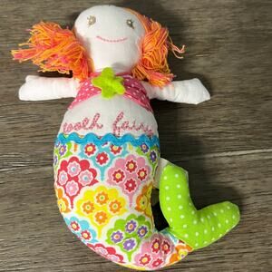 Maison Chic‎ Mermaid Tooth Fairy Pillow Plush